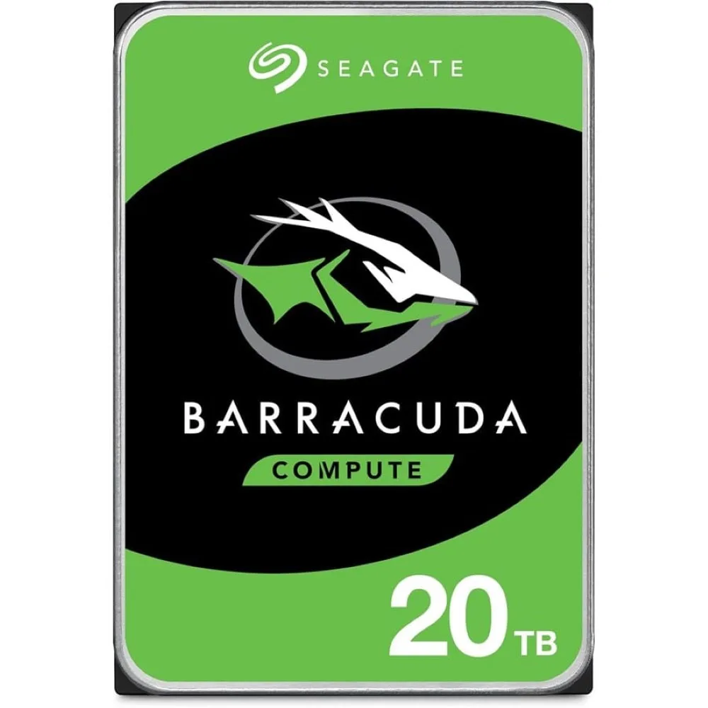 Seagate BarraCuda ST20000DM001 20TB 7200 RPM 512MB Cache SATA